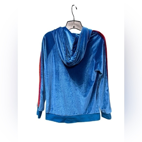 Aviator Nation Velour Striped Bomber Jacket - Picture 2 of 2